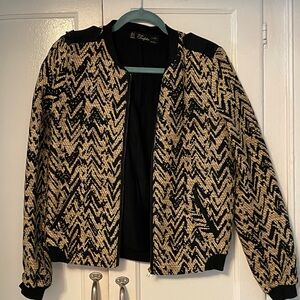 Zara Trafaluc Yellow and Black Jacket